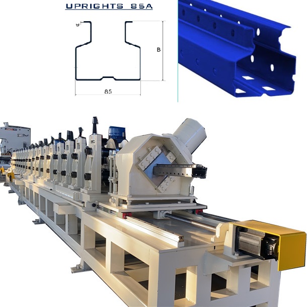 Pallet Upright rolling forming machine